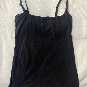 SKIMS Nursing Compression Tank – Black – Small